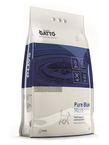 SIGNOR GATTO Pure Blue Micro Clumping Cat Litter 10L