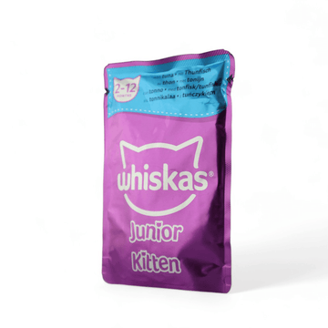 Paw & Joy Biggest Pet Supplies brand in Egypt | Whiskas Cat Wet Food Tuna for Kitten 85g