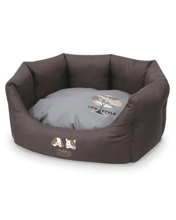 70743 NOBBY Comfort bed oval "CHUMA" - Paw & Joy