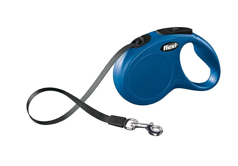 76900 Flexi NEW CLASSIC S Blue Tape 5m - Paw & Joy