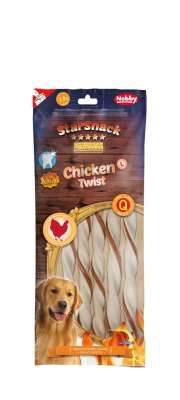 Paw & Joy Biggest Pet Supplies brand in Egypt | 50411 NOBBY StarSnack Barbecue Chicken Twist L, 150 g, 5 pcs, 25 cm