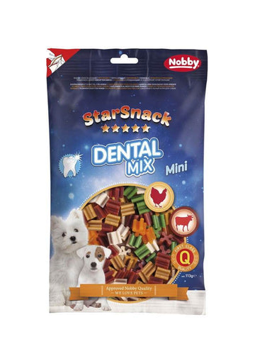 Paw & Joy Biggest Pet Supplies brand in Egypt | 50415 NOBBY StarSnack Mini Dental Mix 113 g