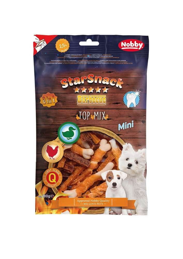 Paw & Joy Biggest Pet Supplies brand in Egypt | 50465 NOBBY StarSnack Barbecue MINI Top Mix 180g