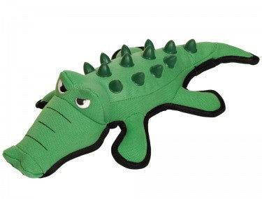 Paw & Joy Biggest Pet Supplies brand in Egypt | 50504 NOBBY Plush crocodile Extra Strong with TPR spikes 41 cm