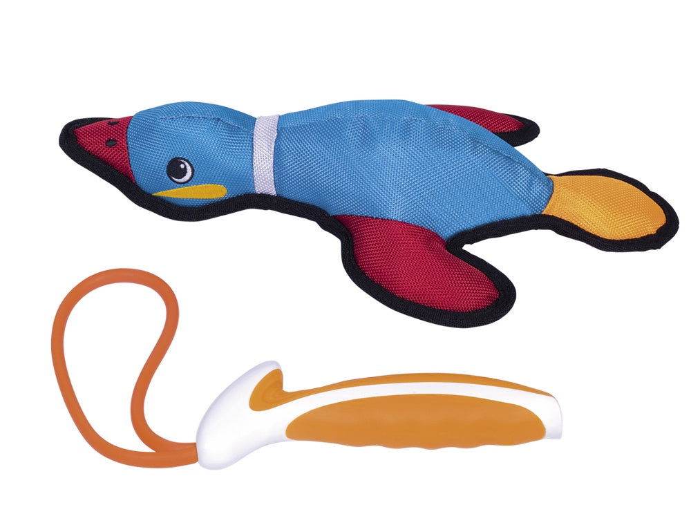 Paw & Joy Biggest Pet Supplies brand in Egypt | 50569 NOBBY Nylon duck Extra Strong with sling 34 cm