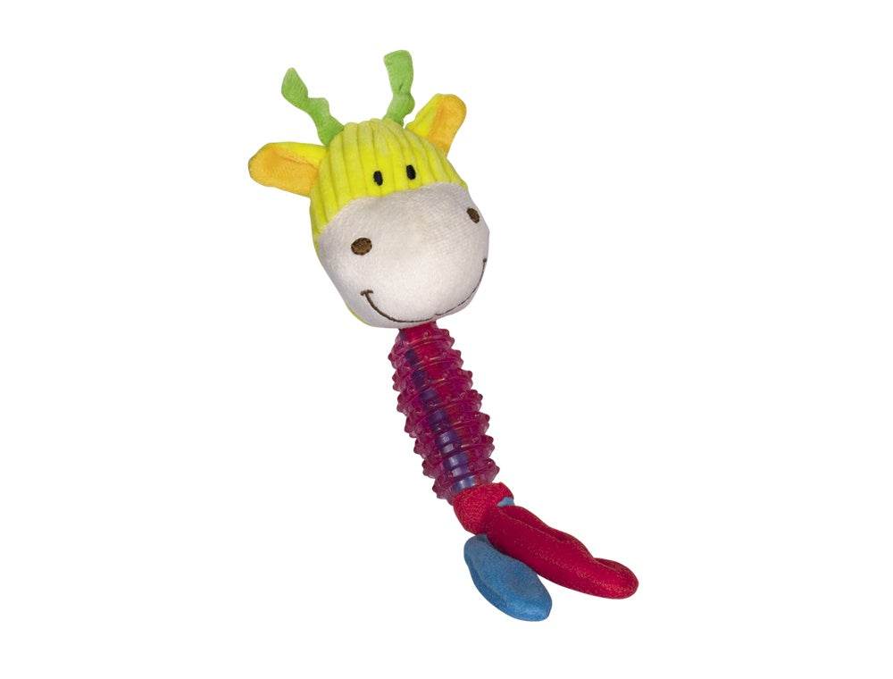 Paw & Joy Biggest Pet Supplies brand in Egypt | 50570 NOBBY Plush giraffe mit TPR 25 cm