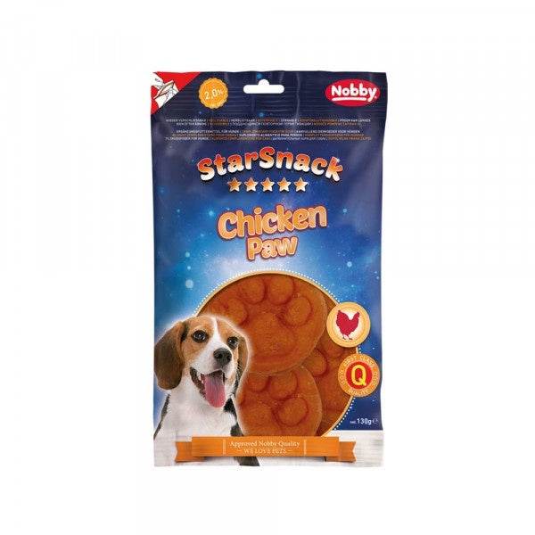 Paw & Joy Biggest Pet Supplies brand in Egypt | 50786 NOBBY StarSnack Chicken Paw app. 130g