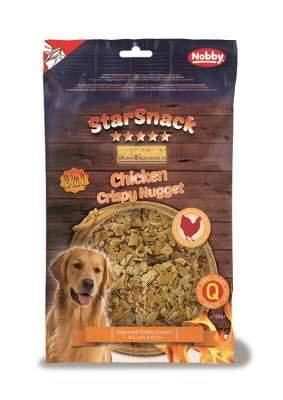 Paw & Joy Biggest Pet Supplies brand in Egypt | 50790 NOBBY StarSnack Barbecue Chicken Crispy Nugget app. 120 g