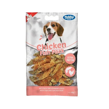 50878 NOBBY StarSnack CLASSIC Barbecue Chicken Fish Pack 60g - Paw & Joy