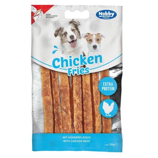 Paw & Joy Biggest Pet Supplies brand in Egypt | 50930 NOBBY StarSnack CLASSIC Chicken Fries 50g