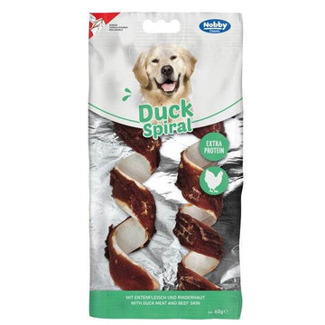 Paw & Joy Biggest Pet Supplies brand in Egypt | 50934 NOBBY StarSnack CLASSIC Barbecue Duck Spiral 60g