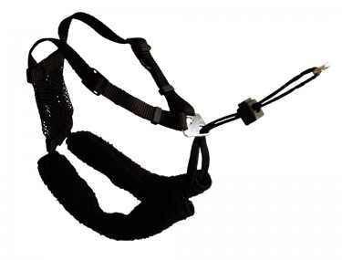 79291 NOBBY COA Non-Pull Harness black large - Paw & Joy