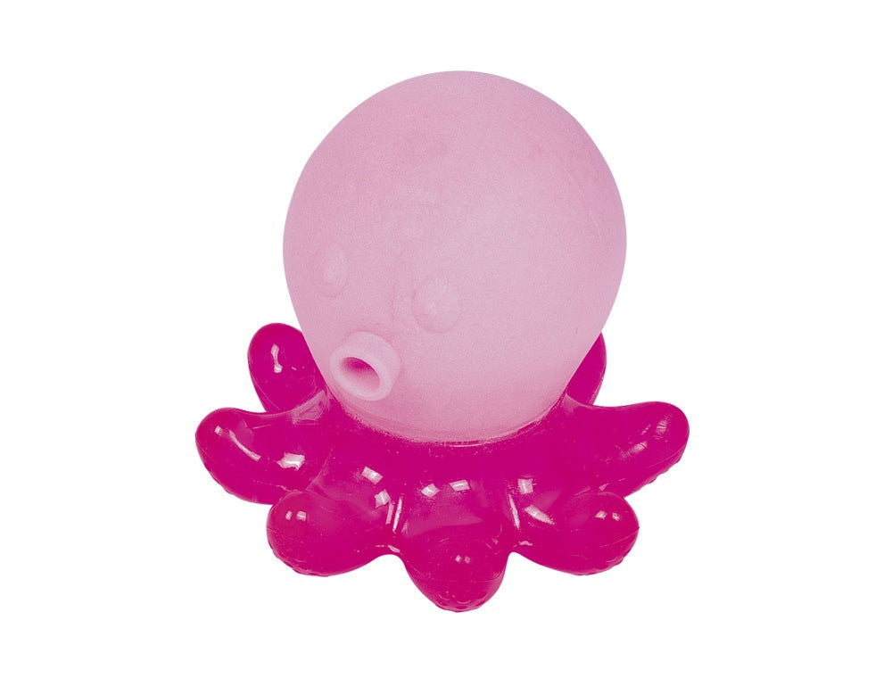 59990 NOBBY TPR-Foam octopus "Floating" pink 12 cm -  - PetsOffice