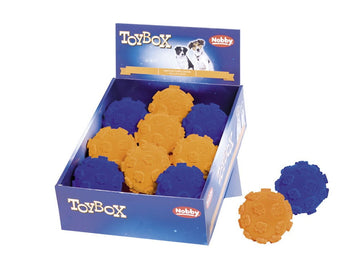 60002 NOBBY TPR "Paw Ball Flocking" assorted coloures 9 cm -  - PetsOffice