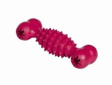 Paw & Joy Biggest Pet Supplies brand in Egypt | 60019 NOBBY Rubber bone red 17,5 cm