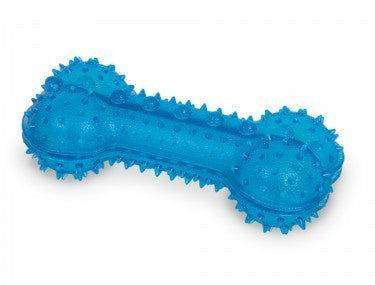 Paw & Joy Biggest Pet Supplies brand in Egypt | 60070 NOBBY TPR Treat Bone blue 17,5 cm