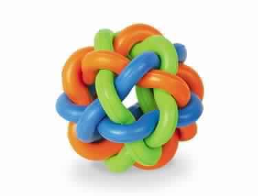 Paw & Joy Biggest Pet Supplies brand in Egypt | 60079 NOBBY Rubber Knotted Ball 9,5 cm