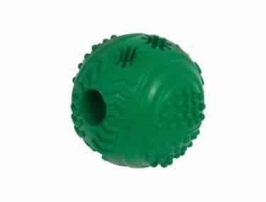 Paw & Joy Biggest Pet Supplies brand in Egypt | 60315 NOBBY Rubber Snack Ball green 7 cm