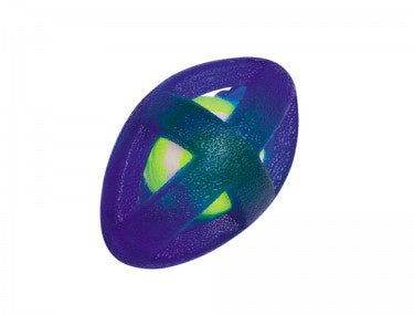 Paw & Joy Biggest Pet Supplies brand in Egypt | 60321 NOBBY TPR Rugby with tennis ball inside blue 11,5 cm