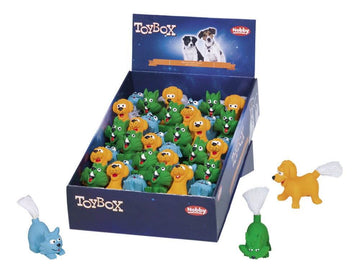 Paw & Joy Biggest Pet Supplies brand in Egypt | 60433 NOBBY Latex figures assorted coloures 6,5-8,5 cm