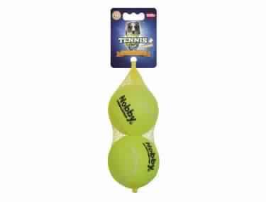 Paw & Joy Biggest Pet Supplies brand in Egypt | 60483 NOBBY Tennis ball with squeeker L 8,5 cm; Net of 2 pcs