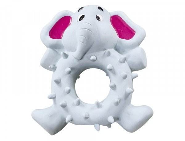 Paw & Joy Biggest Pet Supplies brand in Egypt | 61581 NOBBY Latex elephant light grey 13 cm