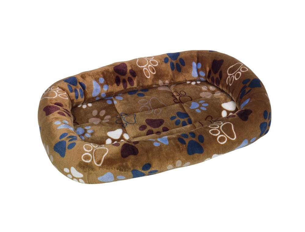 61633 NOBBY Mat with edge oval Classic "LISSI" brown l x w x h: 98 x 78 x 8 cm