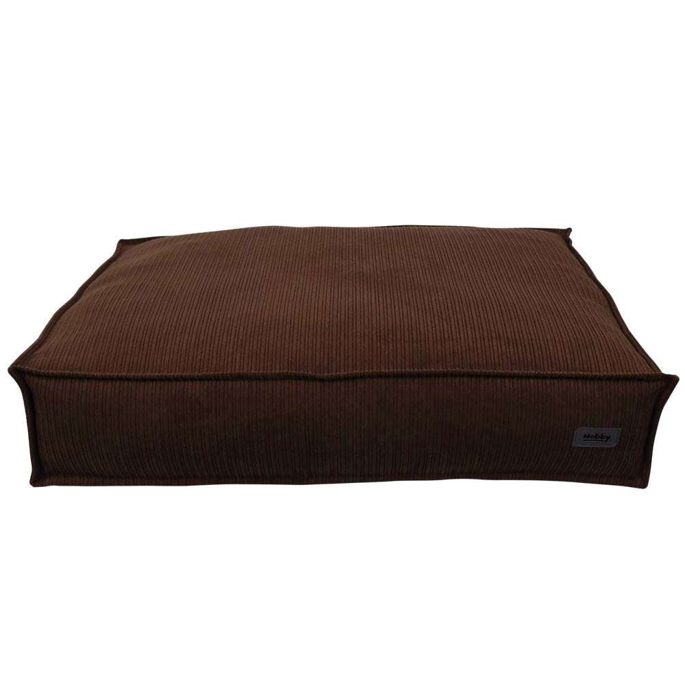 61754 NOBBY Comfort mat square "KAMBA" brown l x w x h: 70 x 55 x 15 cm
