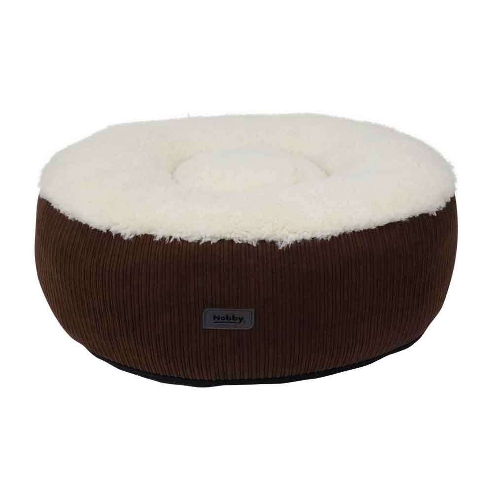 61757 NOBBY Comfort bed donut "KAMBA" brown � 50 x 17 cm