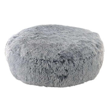 61767 NOBBY Comfort cushion round "NURU" grey � 80 x 18 cm