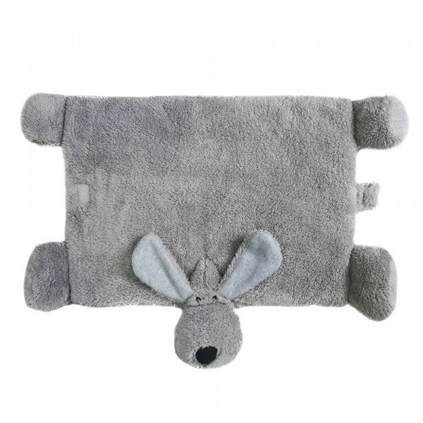 61785 NOBBY Cosy mat "DOGGY" grey 60 x 40cm