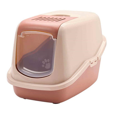62164 NOBBY Cat toilett Nordic "Nestor" champagne pink 56x39x38,5cm