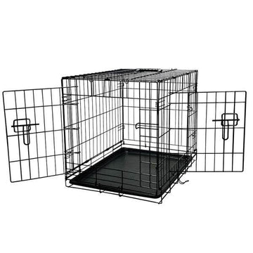 Paw & Joy Biggest Pet Supplies brand in Egypt | 62311 NOBBY Transport cage foldable black L x B x H: 62 x 43 x 49 cm