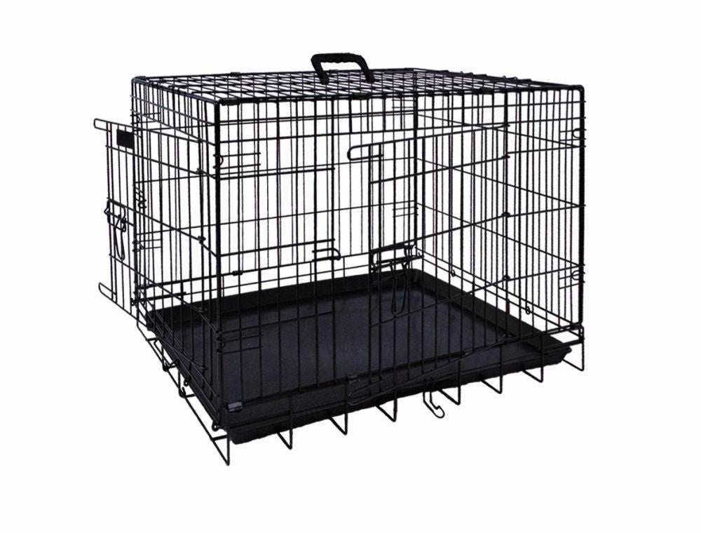 Paw & Joy Biggest Pet Supplies brand in Egypt | 62312 NOBBY Transport cage foldable black l x w x h: 78 x 55 x 62 cm