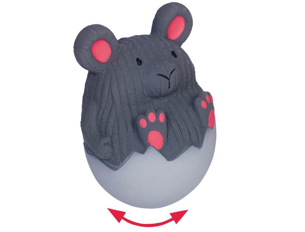 Paw & Joy Biggest Pet Supplies brand in Egypt | 62354 NOBBY Latex/Rubber tumbler mouse 13 cm