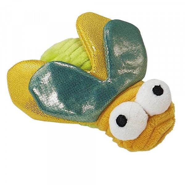 Paw & Joy Biggest Pet Supplies brand in Egypt | 62417 NOBBY Beetle made of fabric with catnip green 9,5cm