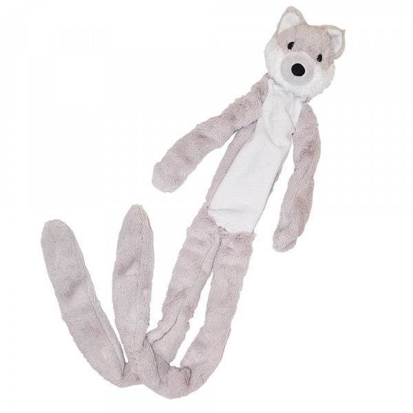 Paw & Joy Biggest Pet Supplies brand in Egypt | 62430 NOBBY Plush wolf long, with rope inside 105 cm