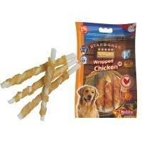 70072 NOBBY STARSNACK Barbecue Wrapped Chicken (M), 150 g - Paw & Joy