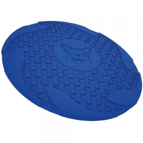 Paw & Joy Biggest Pet Supplies brand in Egypt | 63581 NOBBY Rubber Fly-Disc blue Ø 23cm