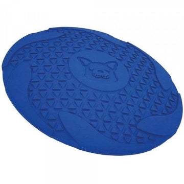 Paw & Joy Biggest Pet Supplies brand in Egypt | 63581 NOBBY Rubber Fly-Disc blue Ø 23cm