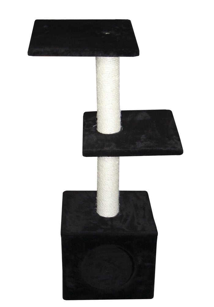 63719-04 NOBBY Cat-scratcher Classic "COSTA" black -  - PetsOffice