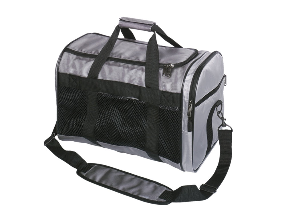 63832 NOBBY Carrier "FIDAN" grey M: 52 x 31 x 32 cm -  - PetsOffice