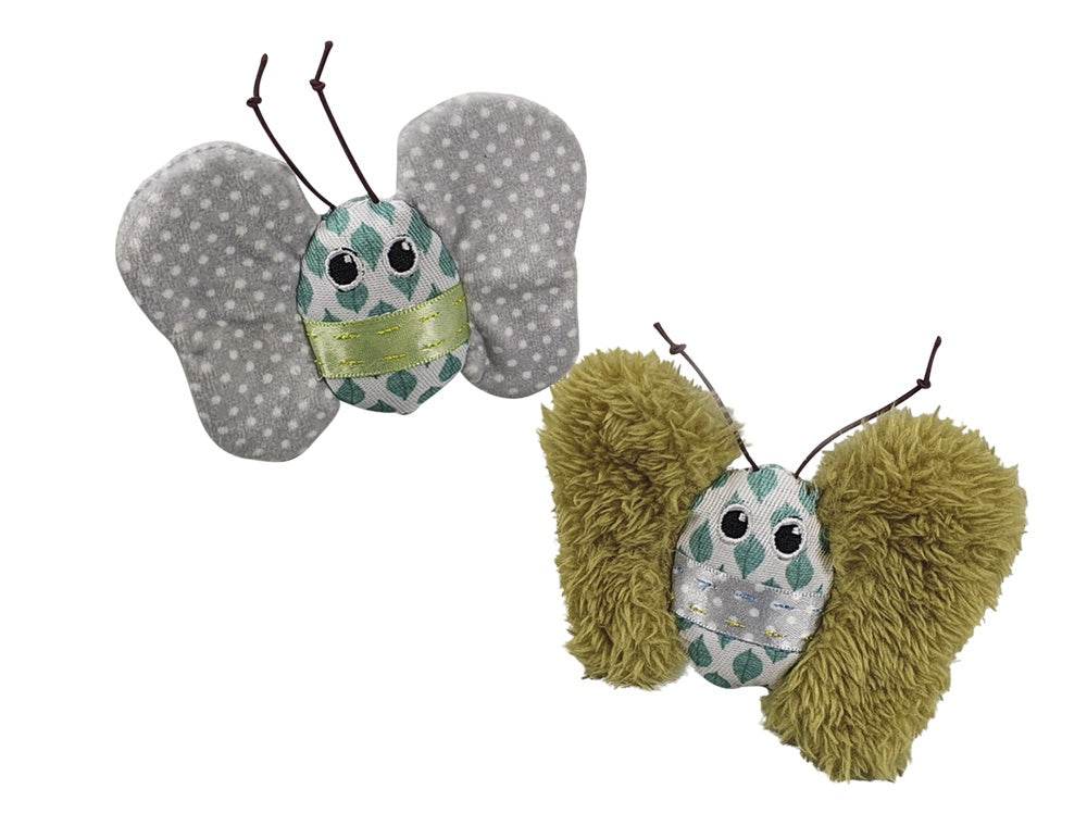 Paw & Joy Biggest Pet Supplies brand in Egypt | 63933 NOBBY Plush butterfly assorted 7cm