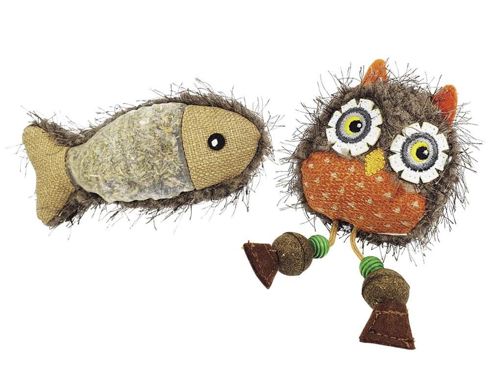 Paw & Joy Biggest Pet Supplies brand in Egypt | 63951 NOBBY Plush animals with Catnip 13 + 15cm
