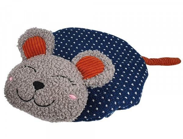 Paw & Joy Biggest Pet Supplies brand in Egypt | 63963 NOBBY Plush mouse cushion with catnip Ø 18cm, 28 cm