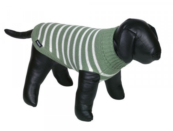 64749 NOBBY Dog pullover "PASMA" green 23cm