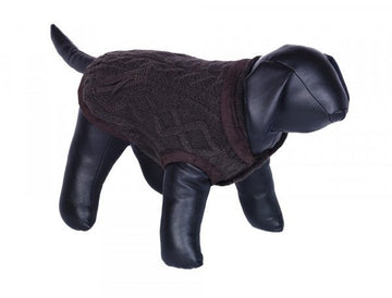 65452 NOBBY Dog sweater "JILL" brown 26cm