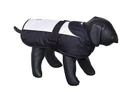 66322 NOBBY Dog coat "CAIBO" white-black 70 cm -  - PetsOffice