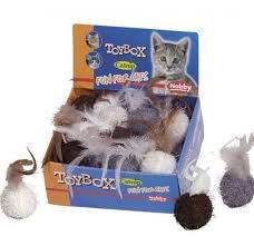 Paw & Joy Biggest Pet Supplies brand in Egypt | 66852 NOBBY fabric ball with rattle 6 cm, with Catnip