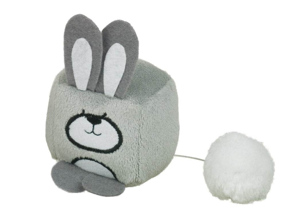 Paw & Joy Biggest Pet Supplies brand in Egypt | 66916 NOBBY Plush dice rabbit wind-up 6 cm
